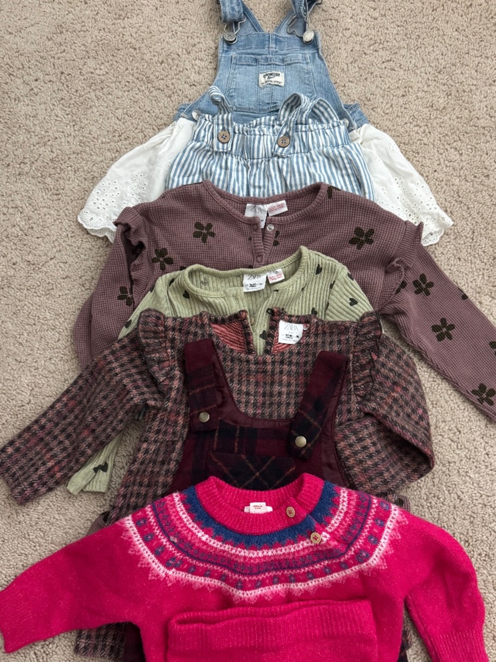 Zara 18-24 month clothing bundle
